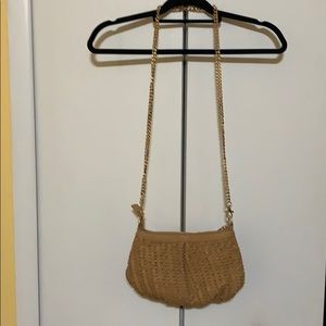 Bebe woven messenger bag
